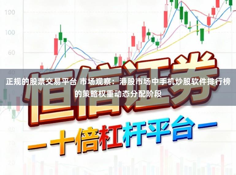 正规的股票交易平台 市场观察：港股市场中手机炒股软件排行榜的策略权重动态分配阶段